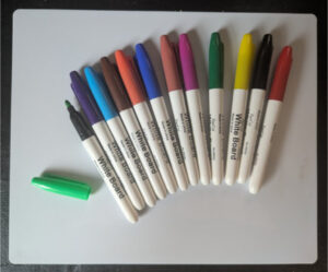 whiteboard pens