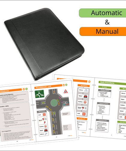 driving lesson plan diagrams